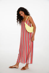 Tropic Thunder strapless maxi dress